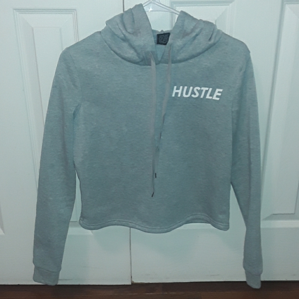Cropped Hustle Hoodie